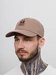 Бейсболка MITCHELL NESS арт. HLUX5181-MBUYYPPPBROW Milwaukee Bucks NBA (светло-коричневый)